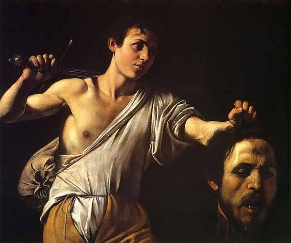Davide con la testa di Golia di Caravaggio -1607