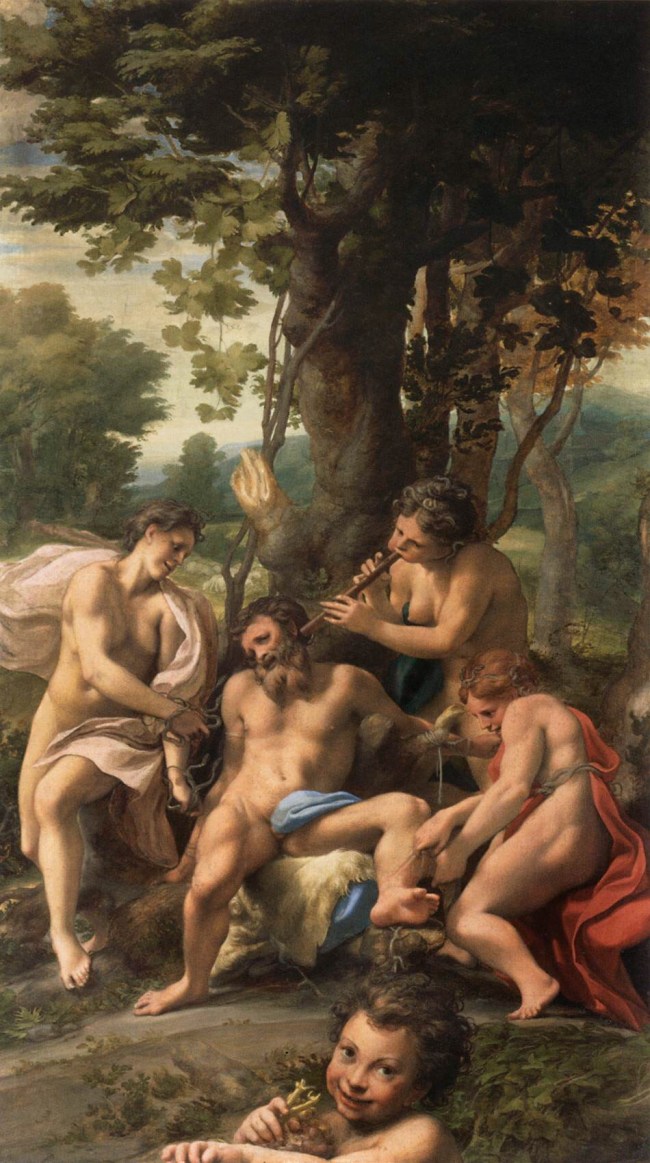 Allegoria del vizio di Correggio - 1531